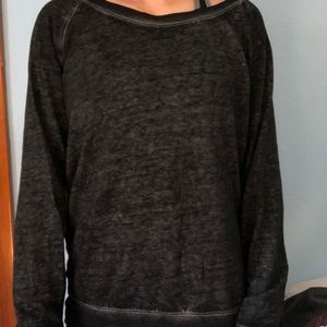 Oversized Long-Sleeve Sweater Top